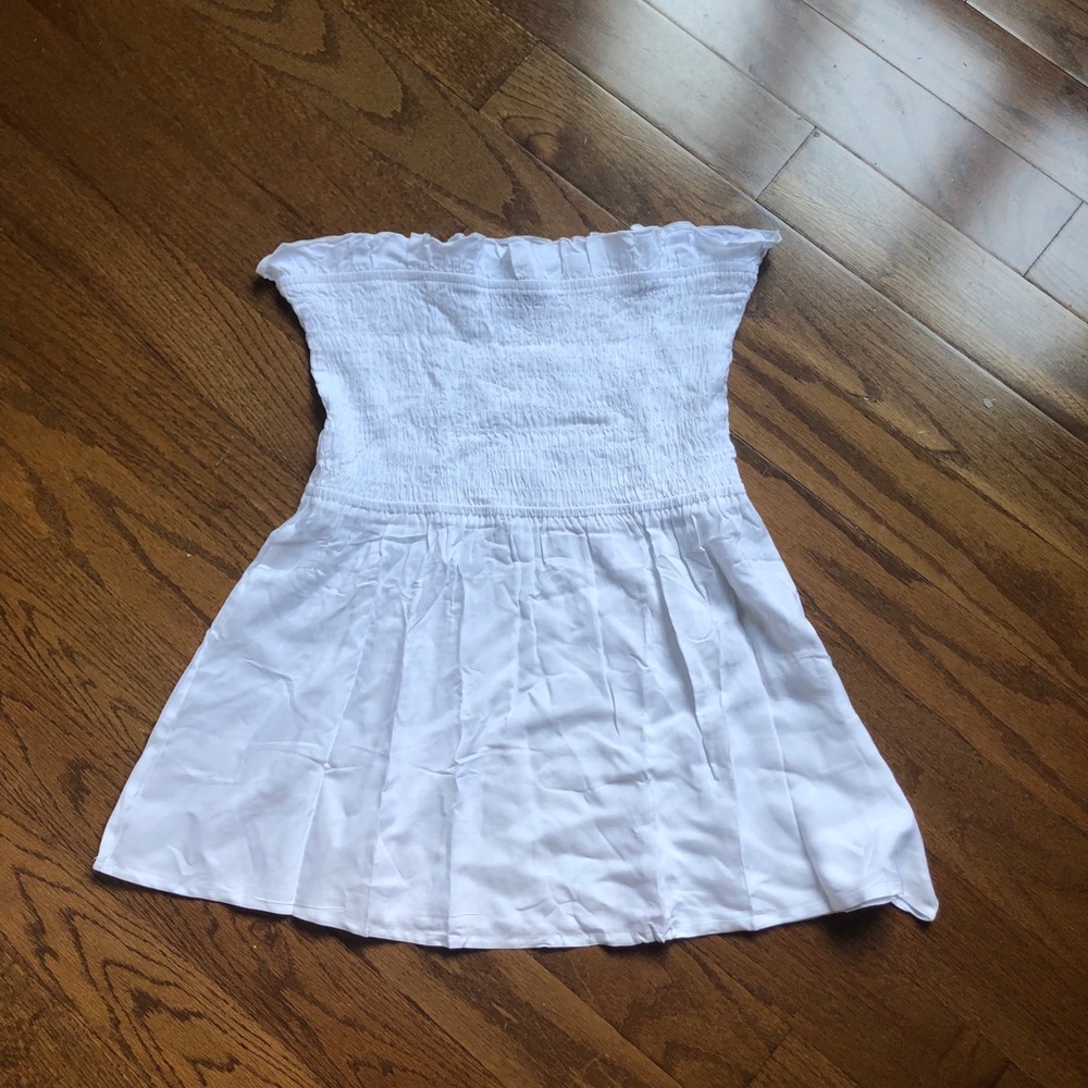 Strapless tank top